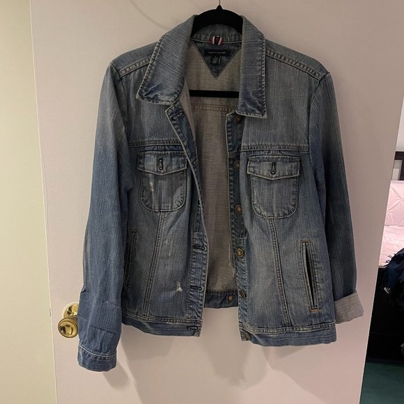 Light Wash Demin Jacket - Picture 1 of 4